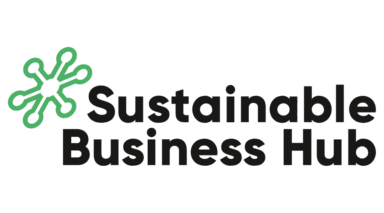 sustainable-business-hub-logo-vector
